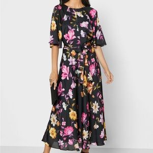 Ted Baker OSSIEE Rhubarb midi tea dress